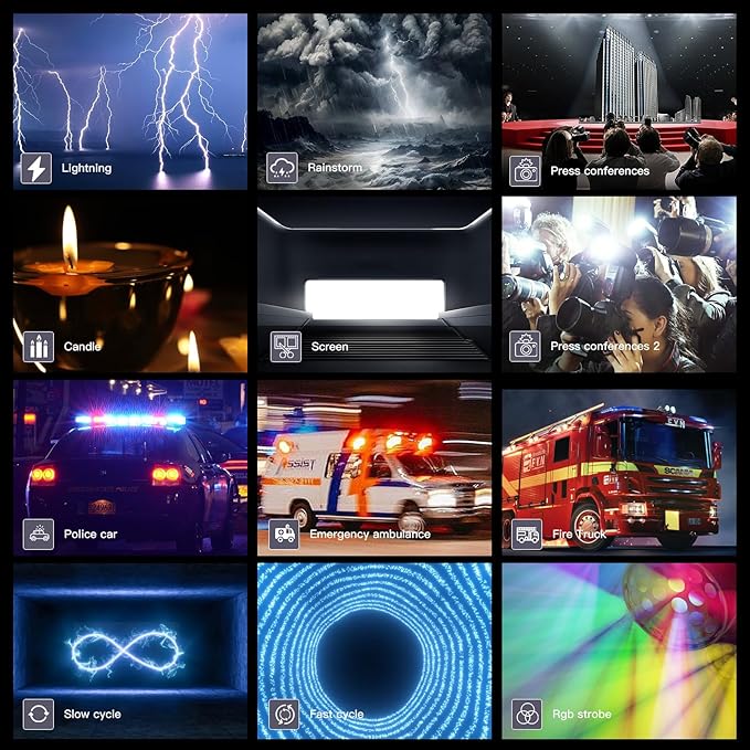 2Pack RGB LED Video Light Stick Wand,3200K~8500K Magnetic Photography Tube Light,360° Full RGB Light Stick with 4000mAh Battery for YouTube Video,Vlog,Live Game Streaming…