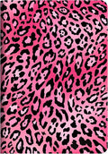 for iPad (A16) 11Th/10Th Generation Case 2025/2022, for iPad Case 11Th/10Th Generation, 10Th/11Th Gen iPadCase Cover Auto Wake/Sleep Multi-Angle Viewing Adjustable Stand, Reddish-Pink Leopard
