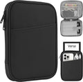 HoYiXi Universal Sleeve Bag for 7-8 inch Tablet Fire HD 8/Fire HD 8 Plus Compatible iPad mini (6th Gen) 8.3" 2021, iPad mini 5/4/3/2/1, Tab A8, 7"-8" inch Android Tablet Sleeve Case -Black