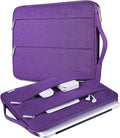 Voova Laptop Sleeve Carrying Case 14 15 Inch Compatible with MacBook Air 15 M2/M3/M4 2022-2025, MacBook Pro 15, Hp Chromebook 14, Waterproof Slim Computer Cover Bag,Purple