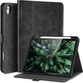 Case for iPad Air 11 Inch M4/M3/M2 (2026/2025/2024),iPad Air 5th/4th Generation 10.9'' Folio Cover with Pencil Holder Pocket,Magnetic Closure,Multi Angles Stand,Auto Sleep/Wake,Black