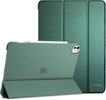 ProCase for iPad Pro 13 Inch Case M5 2025/ M4 2024, Smart Cover iPad Pro M5 M4 Case 13 Inch, Slim Stand Translucent Hard Shell Back, Supports Touch ID, Auto Wake/Sleep -Mgreen
