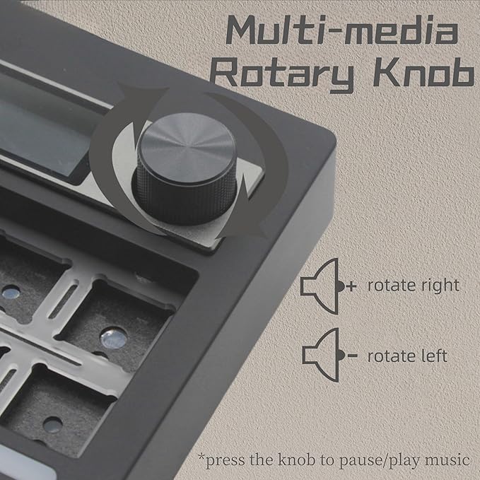 GMK87 TKL Mechanical Keyboard Kit Tri-Mode for 3/5pin Switches,85 Keys+Rotary Knob+TFT-LCD Screen Hotswap PCB Gasket Mounted,VIA Programmable DIY Keyboard Kit (Black)