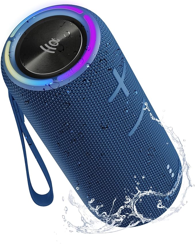 TAZATA IPX7 Waterproof Bluetooth Speaker - 30W HD Sound, 8H Playtime, TWS Pairing, BT5.3, Portable for Pool/Beach/Shower,Birthday Gift, Valentines Day Gifts