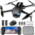 Drone with Camera, 2K HD FPV Drones for Adults, 36 mins Battery Life with 2 Batteries, Gravity Control, One Key Take Off/Land, Waypoint Fly, Gestures Selfie, 3 Speed Modes, Mini Drone for Beginners