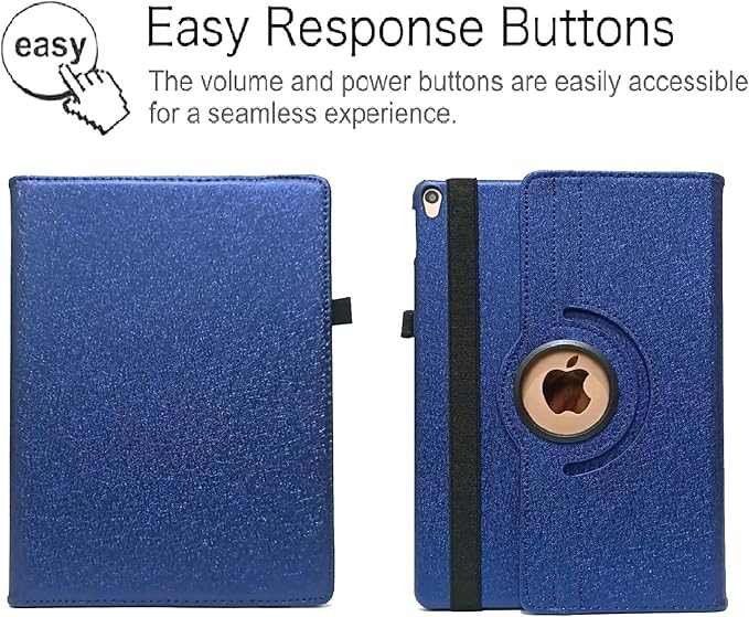 Case for iPad Air (3rd Gen) 10.5" 2019 / iPad Pro 10.5" 2017 Case,360 Degree Rotating Stand Protective Cover, Auto Sleep/Wake