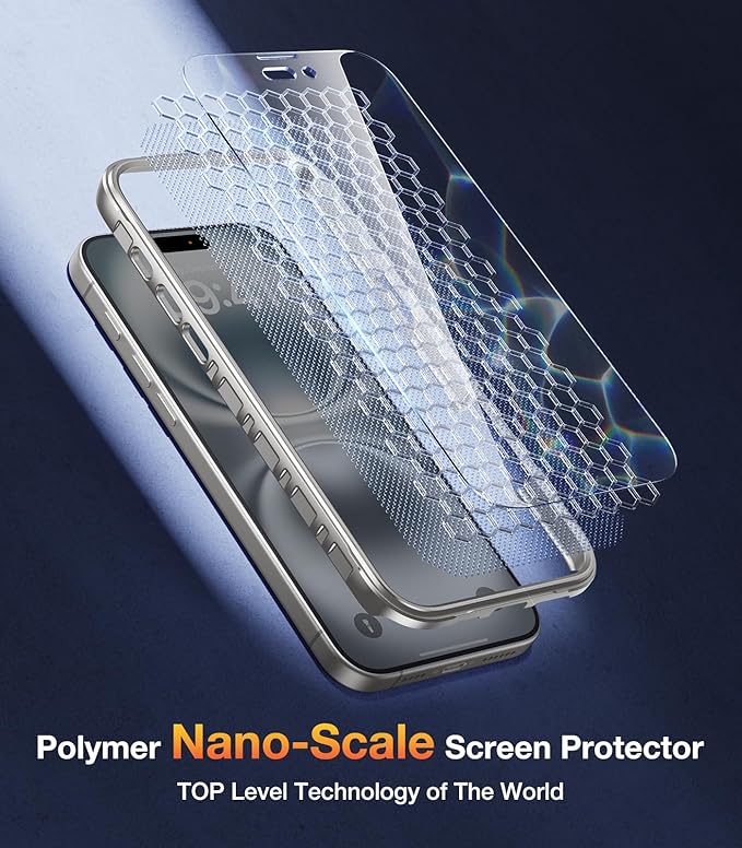 Diaclara Designed for iPhone 16 Plus Case 6.7 Inch,Upgraded [Full Camera Protection] Full Body Case w/Built-in Touch Sensitive Anti-Scratch Screen Protector for 16 Plus,White