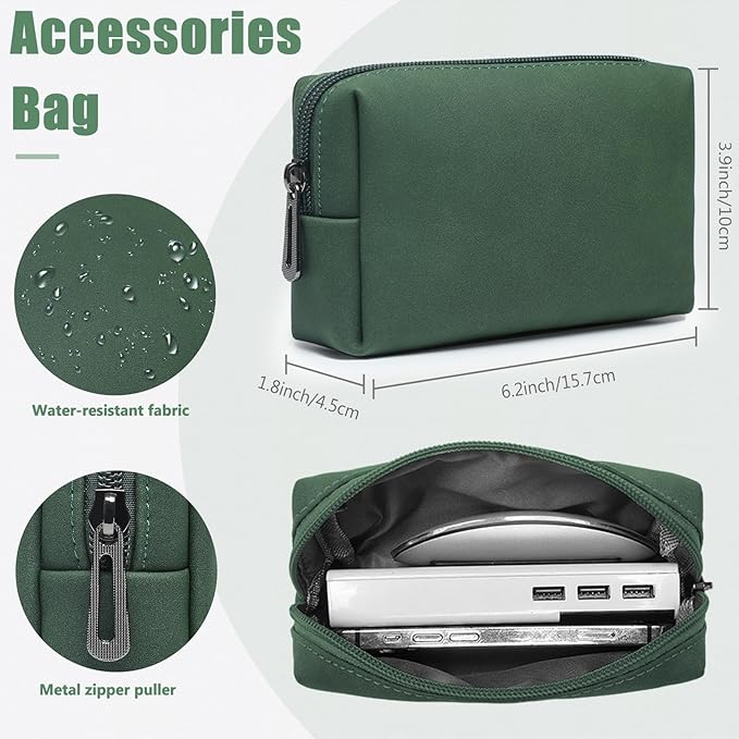 HYZUO 13 Inch Laptop Case Sleeve with Stand for 2026-2018 MacBook Air 13 M5 M4 M3 M2 M1, 2026 13" MacBook Neo, 2026-2016 MacBook Pro 13 M2 M1, iPad Pro/Air 13, Surface Pro 12-3, XPS 13, Midnight Green