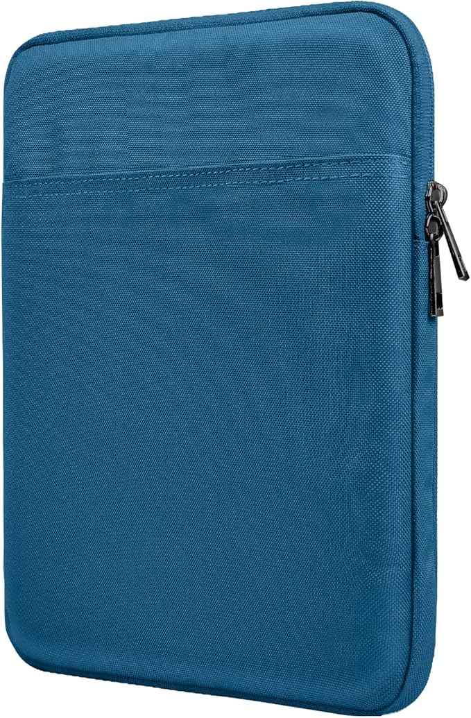 TiMOVO 9-11" Tablet Sleeve Bag for iPad 11-inch A16 2025, iPad 10.9"/10.2"| Air 11 Inch/5th/4th Gen. 10.9", Galaxy Tab A9+/A11Plus 11", Protective Bag Fit Smart Keyboard, Peacock