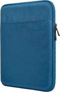 TiMOVO 9-11" Tablet Sleeve Bag for iPad 11-inch A16 2025, iPad 10.9"/10.2"| Air 11 Inch/5th/4th Gen. 10.9", Galaxy Tab A9+/A11Plus 11", Protective Bag Fit Smart Keyboard, Peacock