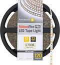 Armacost Lighting RibbonFlex Pro 12V White LED Strip Lights 120 LED/m, 2700K, 32.8 ft, 133250