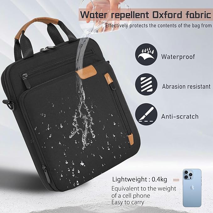 15 inch Laptop Sleeve Bag,Padded Protective Travel Carrying Case for New 15"/15.3" MacBook Air M5 M4 M3 M2 2026-2023,Dell XPS 15 Plus,15 Inch Surface Laptop 7/6/5/4/3,Galaxy Tab S9 Utra 14.6"