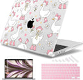 May Chen for 2026 MacBook Pro 14-inch M5 M4 M3 M2 M1 Pro/Max Chip, Release 2026 2025-2021, Model A3427 A3426 A3434 A3112 A3401 A3185, Plastic Hard Shell with Keyboard Cover, Cute Goose Spring