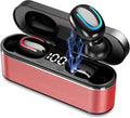 Wireless Bluetooth Earbuds,Ear Buds with HiFi Stereo Sound,Superlight-Weight Headphone 36H Long Playtime,Noise Cancelling Wireless Earphone,Bluetooth 5.4,IPX7 Waterproof,Red
