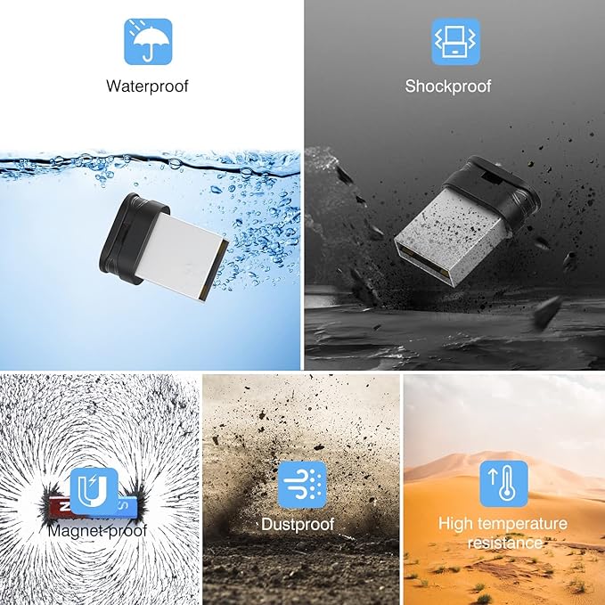 USB Flash Drives 128GB USB Stick 3.0 Thumb Drive Mini USB Drive Memory Stick USB Storage Jump Drive Plug and Play