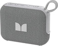 Monster Cube 1 Portable Bluetooth Speaker, IP68 Waterproof, Bluetooth 6.0, 20H Playtime, Powerful Stereo Sound, Speaker for Home, Outdoors and Travel, Grey