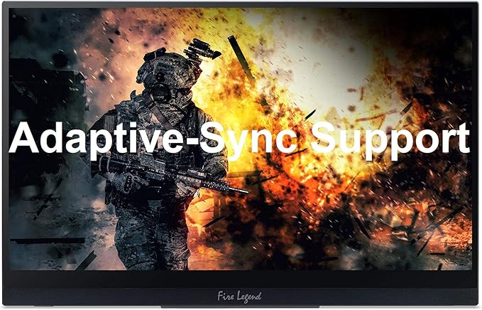AOPEN by Acer Portable Monitor 16PG7QT Pbmiuuzx 15.6-inch Full HD (1920 x 1080) IPS Touch Monitor, 144Hz Refresh Rate and Adaptive-Sync Technology (2 x USB Type-C, 1 x Mini HDMI Port & 1 x Micro USB)