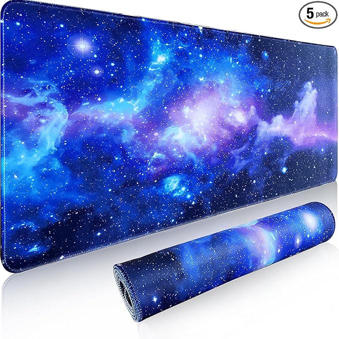 Gaming Mouse Pad (Galaxy Print), Large