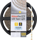 Armacost Lighting RibbonFlex Pro 12V White LED Strip Lights 120 LED/m, 5000K, 8.2 ft 163210
