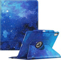 Fintie Rotating Case for iPad Pro 13-inch (M5) 2025 / (M4) 2024 with Pencil Holder - 360 Degree Swiveling Protective Stand Cover with Auto Wake/Sleep, Starry Sky