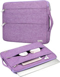Voova Laptop Sleeve Carrying Case 14 15 Inch Compatible with MacBook Air 15 M2/M3/M4 2022-2025, MacBook Pro 15, Hp Chromebook 14, Waterproof Slim Computer Cover Bag,Lavender