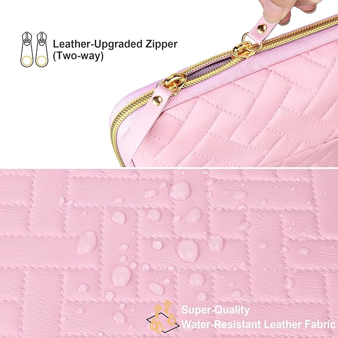 Lacdo 13 Inch Laptop Sleeve Case for 13 inch MacBook Air M5 A3449 (2026), M4 A3240 2025, M3 A3113, M2 A2681, M1 A2337 A2179 A1932 | 13 inch MacBook Neo A18 Pro A3404 (2026) Computer Bag, Sakura Pink