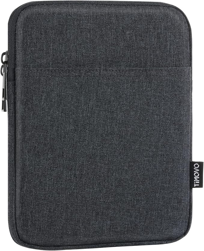TiMOVO Tablet Sleeve Case Fits All-New iPad mini 7 (A17 Pro, 2024), iPad mini 6 (8.3-Inch, 2021), iPad mini 5/4/3/2/1, Protective iPad mini Carrying Pouch Bag Case, Space Gray