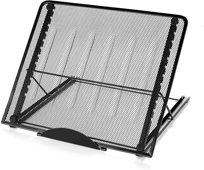 13.4x11.6inch Large Stand Ventilated Adjustable Light Box Laptop Pad Stand, Multifunction Tracing Holder for Ipad A3 A4 LED Tracing Light Pad Tablet Tracer