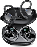 Wireless Earbuds, 2026 Bluetooth 5.4 Headphones HiFi Stereo, Bluetooth Earbuds with ENC Noise Cancelling Mic, IP7 Waterproof in Ear Earphones, 68H Dual LED Display Ear buds for Workout Sports