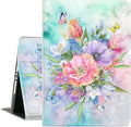 iPad 10.2 Case for iPad 9th Generation, iPad 8th Generation Case, iPad 7th Generation case, iPad Cases 9th Generation Multi-Angle View Adjustable Stand Auto Wake/Sleep, Bouquet Flowers