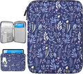 Dadanism 9-11 Inch Tablet Sleeve Bag Carrying Case for iPad (A16) 11th Gen 11", iPad 10th Gen 10.9" Air 5/4, iPad Air M4/Pro M5 11", iPad 9/8/7th Gen 10.2", Galaxy Tab A11+ Plus 11", Branche Dark Blue