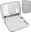 Lacdo Tablet Sleeve Bag Carrying Case for 11 inch iPad A16 / 11 inch iPad Air M4 M3 M2 / 11" iPad Pro M5 M4 / 10.9" iPad / 10.2" iPad / 10.9" iPad Air, 11" Samsung Galaxy Tab A9+, iPad Sleeve, Gray