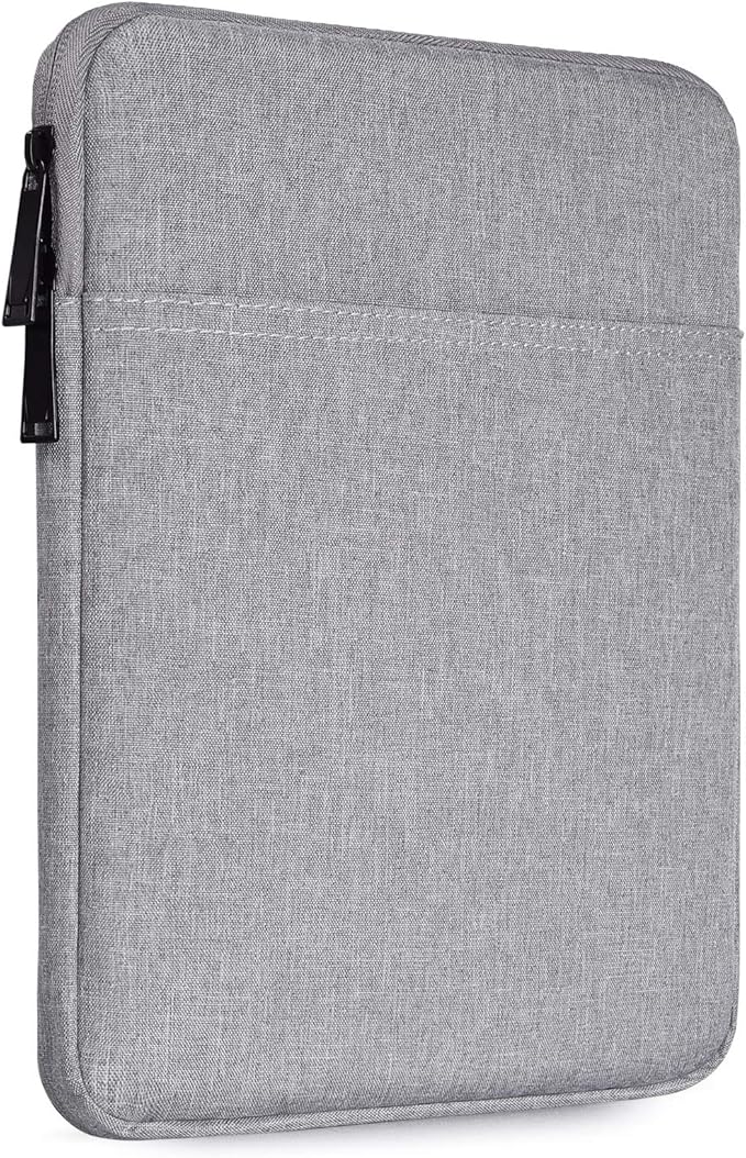 9-11 inch iPad Carrying Case, Padded Travel Tablet Sleeve Bag for 11 inch iPad Pro M5(2025) M4(2024), Air M2 M3(2025) M4(2026), A16, 10.9 10.2 10.5-in, Fit Apple Magic Keyboard Sleeve -Gray