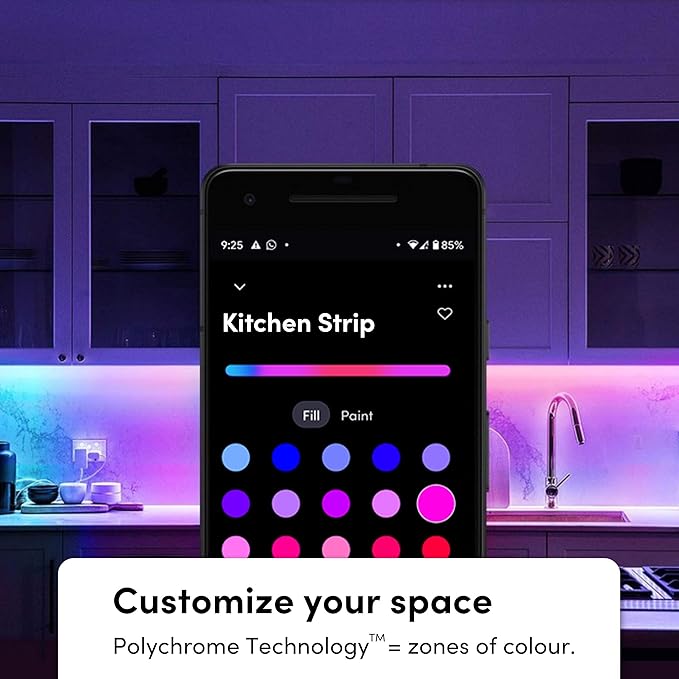 LIFX Color, A19 1100 lumens, Wi-Fi Smart LED Light Bulb, Billions of Colors and White & Lightstrip 40" Extension Only (no Controller or Supply Included), Wi-Fi Smart LED Light Strip, Full Color