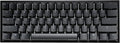 Ducky One 2 Pro 60% Mechanical Keyboard: Quack Mechanics Dampening, Kailh Box White Switches, High-Density PBT doubleshot Keycaps, RGB, US, Black