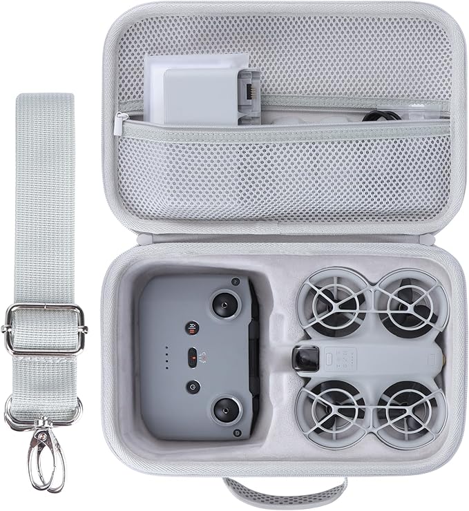 Storage Case Compatible with DJI Neo Mini Drone Aceessories (Grey) - NOT Fit for DJI Neo 2
