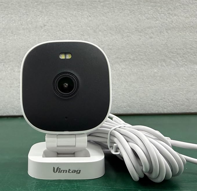 VIMTAG 5G/2.4G 4MP Cameras for Home Security-Outdoor/Indoor Camera for Dog/Cat/Pet/Nanny/Baby, Wired, Color Night Vision, Free AI Detection, 2-Way Audio, 24/7 SD Recording,Support Alexa Cloud SD Card