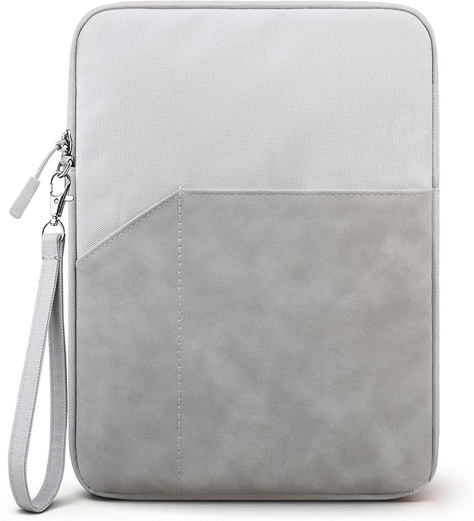 Lacdo Tablet Sleeve Case for 11 inch iPad A16, 11 Inch IPad Air M4 M3 M2, 11" iPad Pro M5 M4, 10.9" ipad, 10.2" iPad, 10.9" IPad Air, 11" Samsung Galaxy Tab A9+, Ipad Sleeve Fit Magic Keyboard, Gray