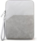 Lacdo Tablet Sleeve Case for 11 inch iPad A16 / 11 Inch IPad Air M4 M3 M2 / 11 inch iPad Pro M5 M4 / 10.9" ipad / 10.2" iPad / 10.9" IPad Air / 11" Samsung Galaxy Tab A9+, Protective iPad Sleeve, Gray