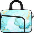 11 11.6 12 12.1 12.5 inches Laptop Sleeve Chromebook Case Ultrabook Case Notebook Sleeve PC Messenger Bag Tablet Case Neoprene Handle Sleeve for Adult Men Women, Two Pockets (Vast Ocean)