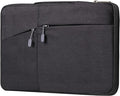 Megoo 15" Laptop Sleeve for Microsoft Surface Laptop 5/4/Book 3 15.6", MacBook Air 15.3"/Pro 16.2", Samsung Galaxy Book 15.6", Carry Case for 15" 16" Chromebook Computer(Black)