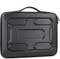 DOMISO 14 inch Laptop Sleeve with Handle Shockproof Computer Bag Waterproof EVA Protective Carrying Case for 14" ThinkPad E480/Yoga 920/13.5" Microsoft Surface Book/HP Pavilion 14 Stream 14, Black