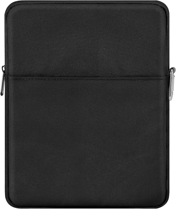 MoKo 9-11 Inch Tablet Sleeve Bag Carrying Case Fits New 11-inch iPad Pro M4/iPadAir M2 2024, Air 5/4/3 10.9"/10.5", Pro 11 M2, 10th 10.9, 9/8th Gen 10.2, Galaxy Tab S8/S9 11", Black