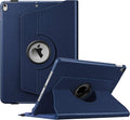 Fintie Rotating Case for iPad Air (3rd Gen) 10.5" 2019 / iPad Pro 10.5" 2017 with Built-in Pencil Holder - 360 Degree Rotating Stand Protective Cover, Auto Sleep/Wake (Navy)