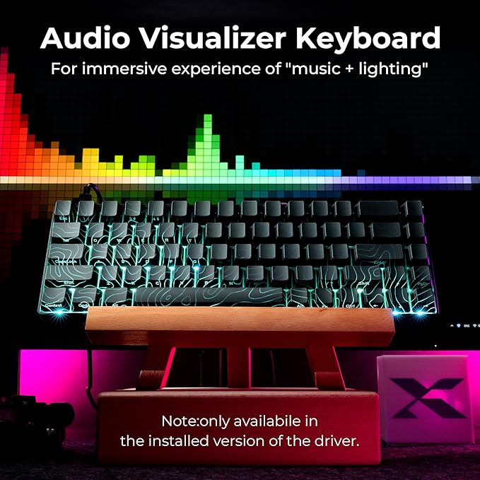 XVX HE68 Max Rapid Trigger Keyboard 60% Percent,Hall Effect Keyboard with Gateron Magnetic Jade Max Switch,CNC Aluminum Frame Custom Mechanical Key Board for PC/Laptop/Xbox/PS4/PS5, Black Phantom