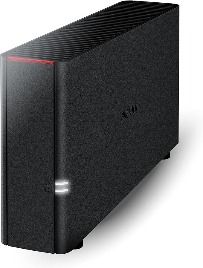 BUFFALO LinkStation 210 2TB 1-Bay NAS Network Attached Storage with HDD Hard Drives Included NAS Storage that Works as Home Cloud or Network Storage Device for Home