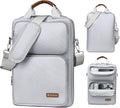 13.3-14 Inch Laptop Sleeve Bag, Laptop Bag for 14'' MacBook Pro M4 2024,14'' MacBook Pro M3&M2&M1 2023/2021, 13.6/13'' New MacBook Air M3/M2 2024/2022,Tab S8 Ultra 14.6",with Shoulder Strap(Silver)