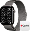 Apple Watch Series 11 [GPS + Cellular 46mm] Smartwatch with Slate Titanium Case with Slate Milanese Loop - M/L. Sleep Score, Fitness Tracker, Health Monitoring with AppleCare+ (2 Years)