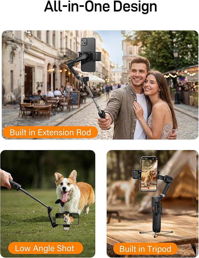 hohem iSteady X3 Gimbal Stabilizer for Smartphone & hohem iSteady X3SE Plus Gimbal Stabilizer for iPhone