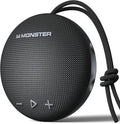 Monster Bluetooth Speaker, IPX8 Shower Speaker Waterproof, Bluetooth 5.4 with Loud HD Sound and Robust Bass, Extra Long Playtime Punchy, for Home, Beaches Portable Wireless Outdoor Speakers